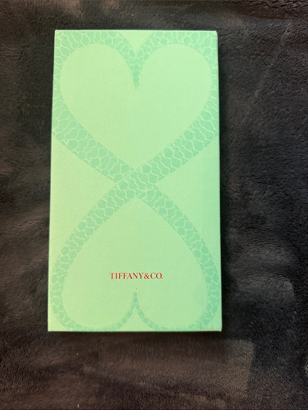 Tiffany & Co. envelope box with 8 Tiffany envelopes
